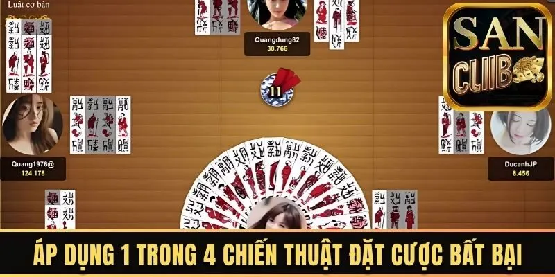 Áp dụng 1 trong 4 chiến thuật đặt cược bất bại